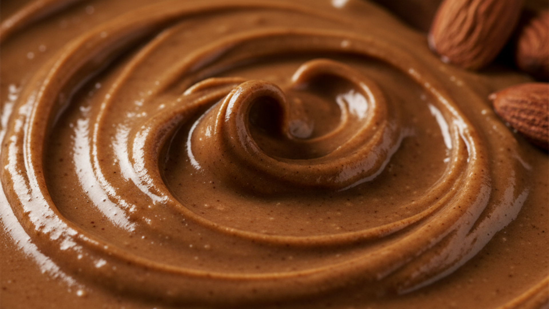 Een smeuige pasta van geroosterde amandelen